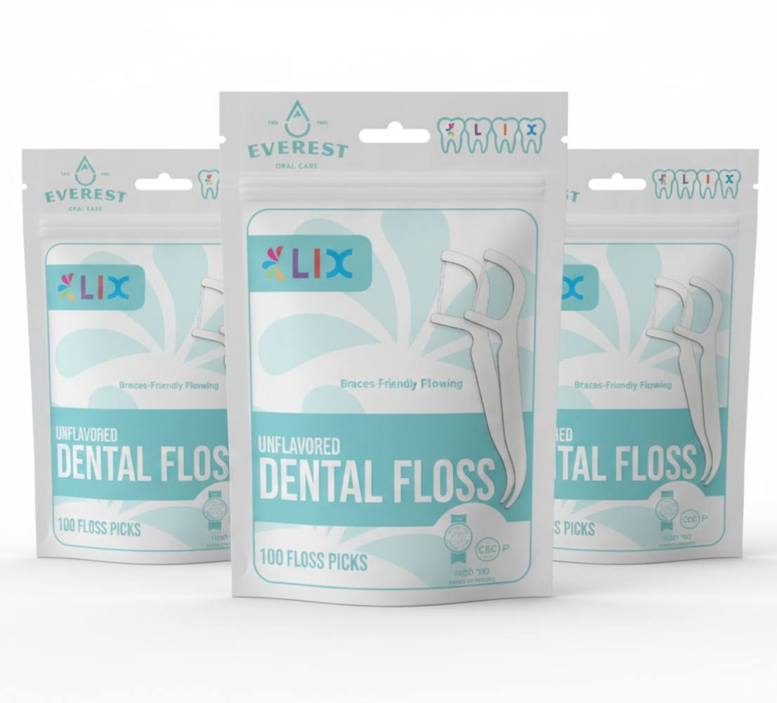 Kosher for Passover Floss Picks - Unflavored 100/pk