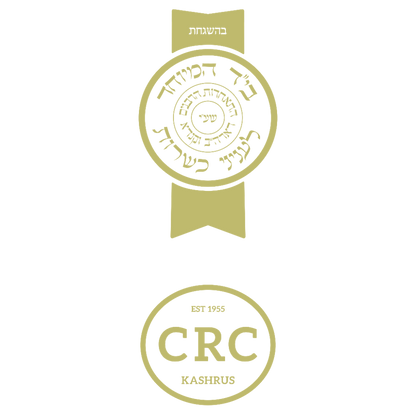 CRC Kashrus logo with Hebrew text on a white background